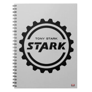 Avengers Classics   Tony Stark Gear Logo Notebook