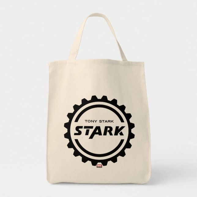 Avengers Classics | Tony Stark Gear Logo Tote Bag (Front)