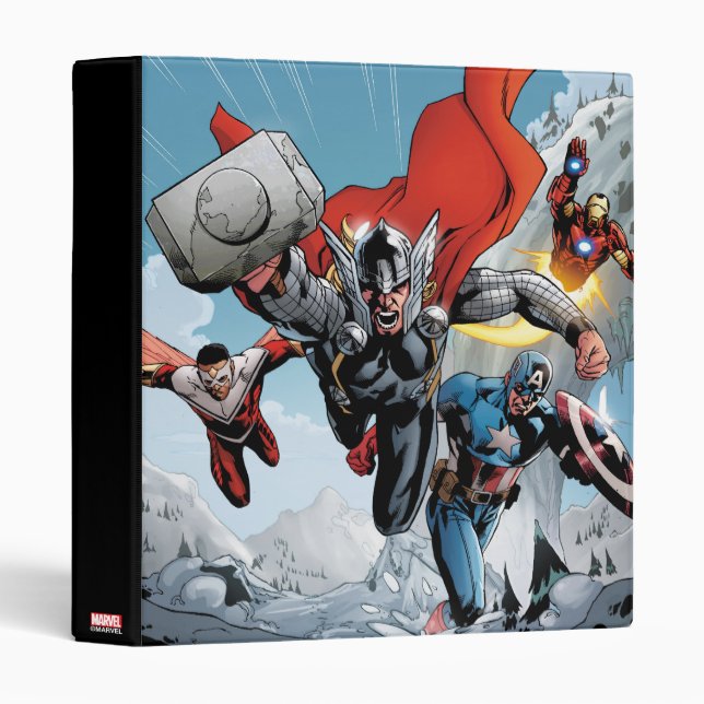 Avengers Classics | Traversing Through Snowy Mount Binder (Front/Spine)