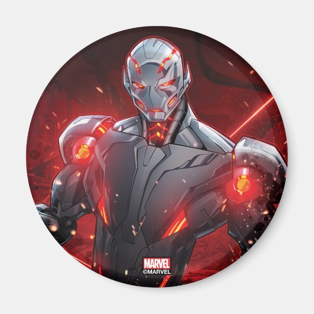 Avengers Classics | Ultron Destruction Mode Magnet (Front)