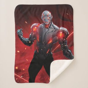 Avengers Classics   Ultron Destruction Mode Sherpa Blanket