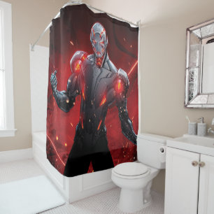 Avengers Classics Ultron Destruction Mode Shower Curtain