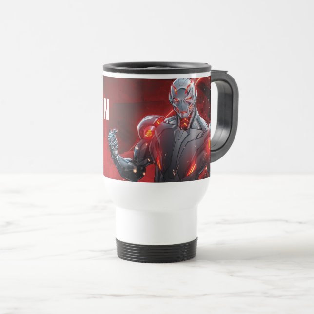 Avengers Classics | Ultron Destruction Mode Travel Mug (Front Right)