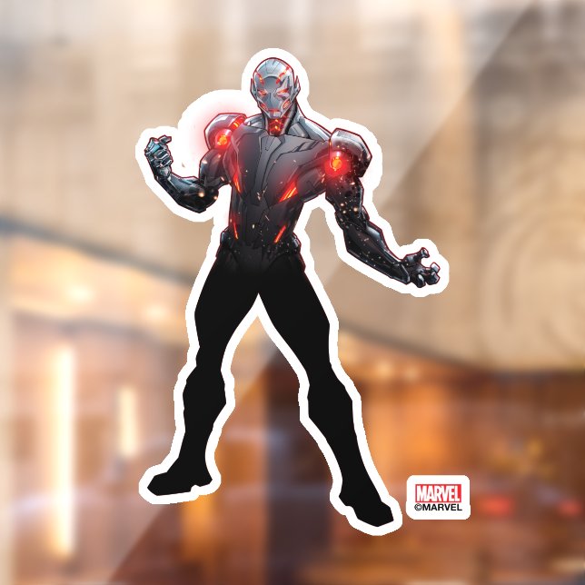 Avengers Classics | Ultron Destruction Mode Window Cling (Sheet 2)