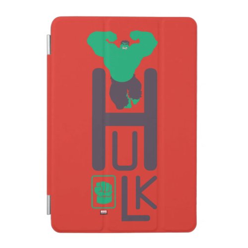 Avengers Classics  Vertical Hulk Name Graphic iPad Mini Cover