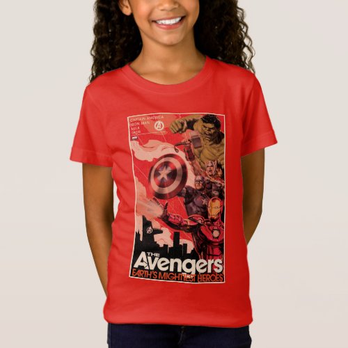 Avengers Classics  Vintage The Avengers Art T_Shirt