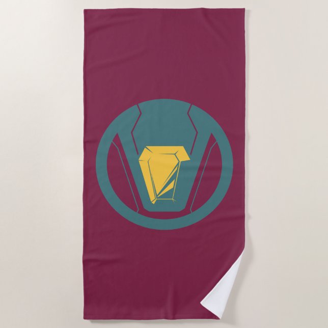 Avengers Classics | Vision Icon Beach Towel (Front)