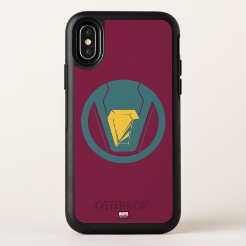 Avengers Classics  Vision Icon OtterBox Symmetry iPhone X Case