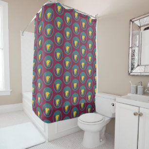 Avengers Classics   Vision Icon Shower Curtain