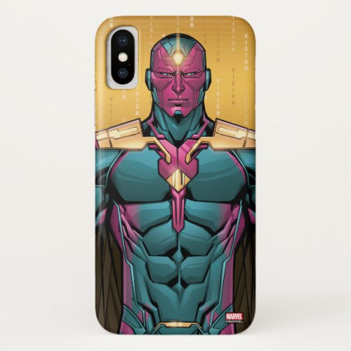 Avengers Classics  Vision Levitating iPhone X Case