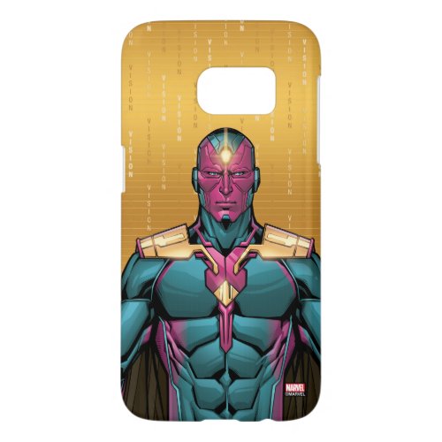 Avengers Classics  Vision Levitating Samsung Galaxy S7 Case