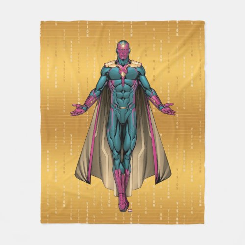 Avengers Classics  Vision Levitating Fleece Blanket