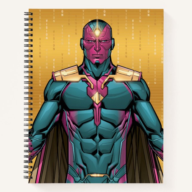 Avengers Classics | Vision Levitating Notebook (Front)