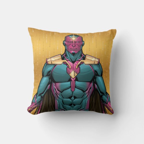 Avengers Classics  Vision Levitating Throw Pillow