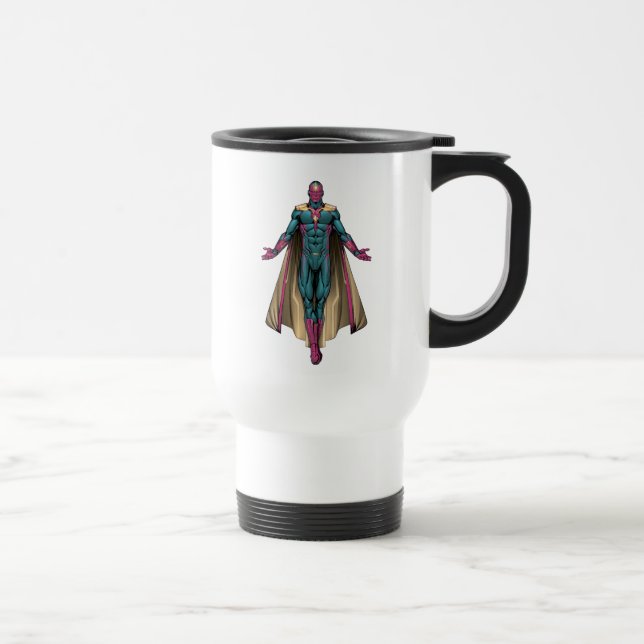 Avengers Classics | Vision Levitating Travel Mug (Right)
