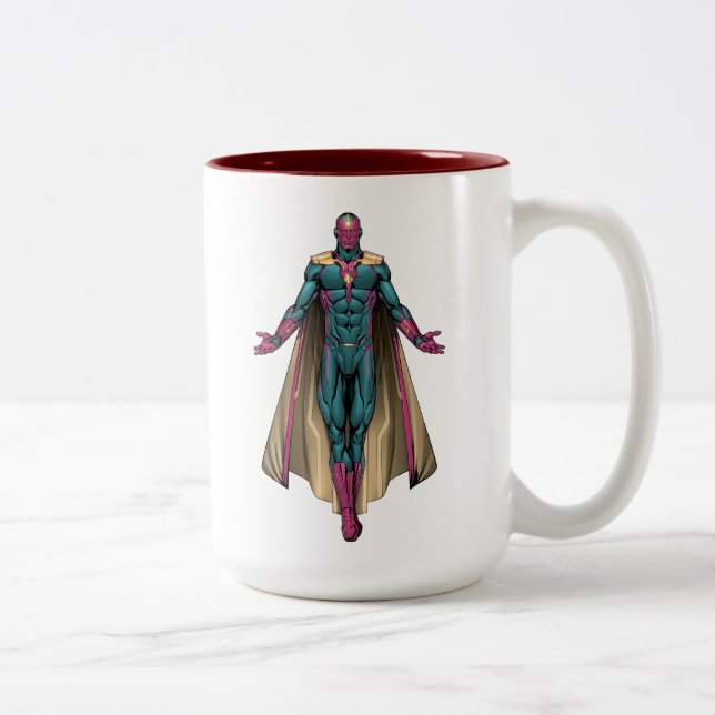 Avengers Classics | Vision Levitating Two-Tone Coffee Mug (Right)