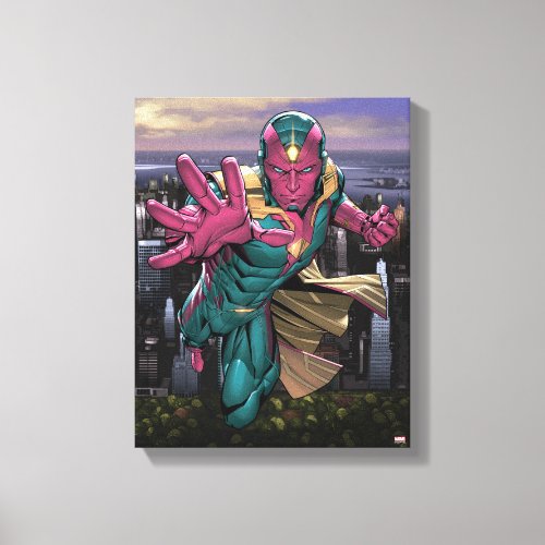 Avengers Classics  Vision Reaching Out Canvas Print