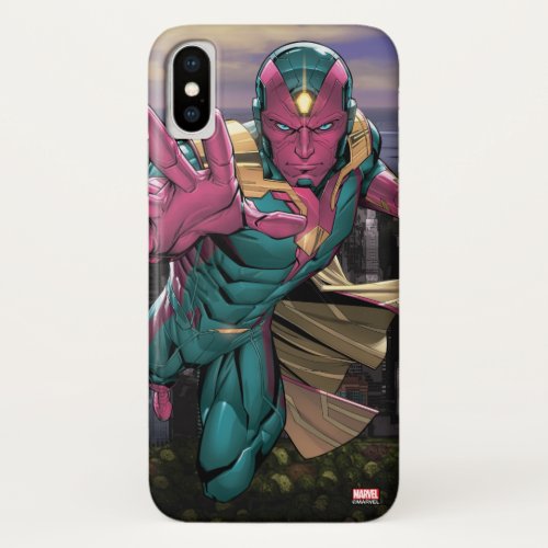 Avengers Classics  Vision Reaching Out iPhone X Case