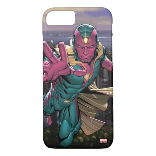 Avengers Classics  Vision Reaching Out iPhone 87 Case