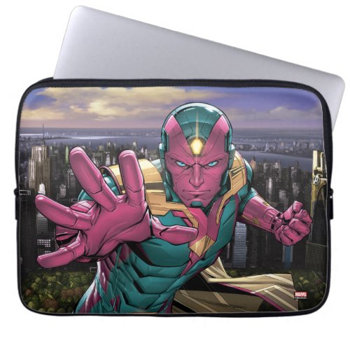 Avengers Classics  Vision Reaching Out Laptop Sleeve