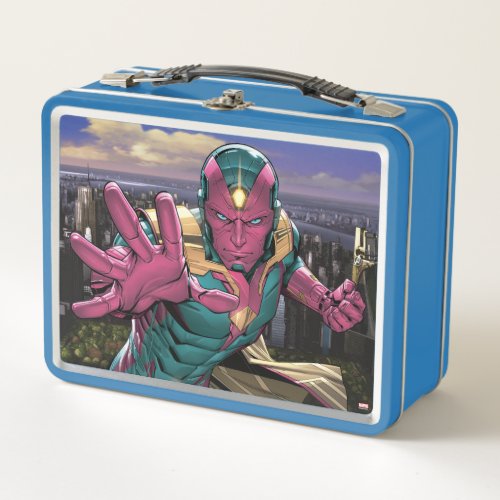 Avengers Classics  Vision Reaching Out Metal Lunch Box