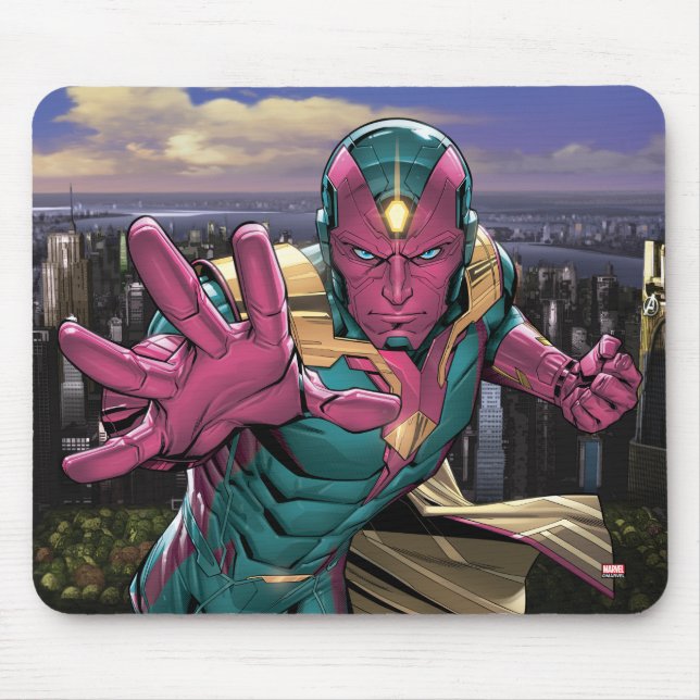 Avengers Classics | Vision Reaching Out Mouse Pad (Front)