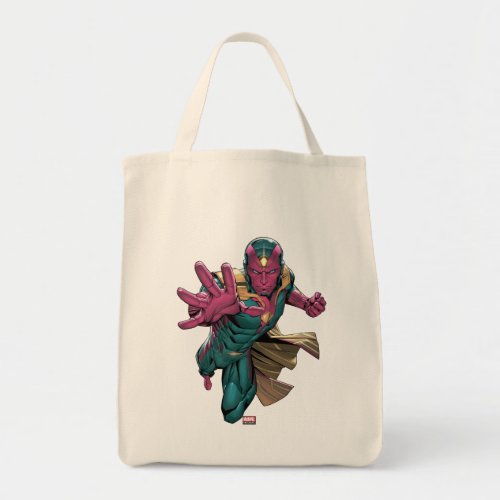 Avengers Classics  Vision Reaching Out Tote Bag
