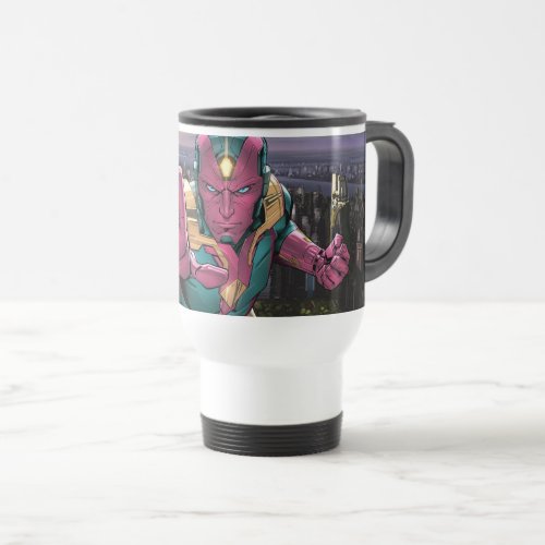 Avengers Classics  Vision Reaching Out Travel Mug