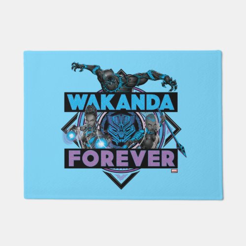 Avengers Classics  Wakanda Forever Bold Graphic Doormat