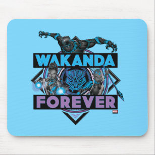 Avengers Classics   Wakanda Forever Bold Graphic Mouse Pad