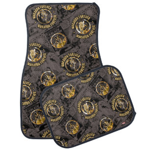 Avengers Classics Wakanda Forever Comic Pattern Car Floor Mat