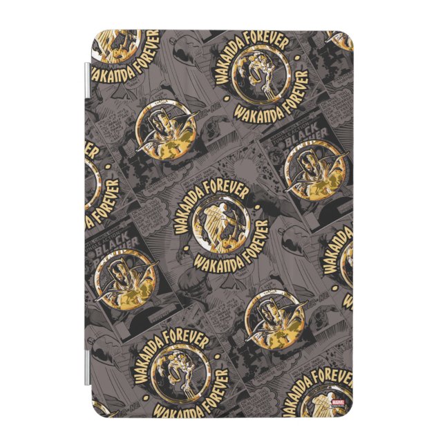 Avengers Classics | Wakanda Forever Comic Pattern iPad Mini Cover (Front)