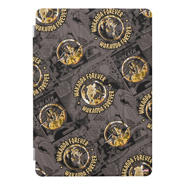 Avengers Classics | Wakanda Forever Comic Pattern iPad Pro Cover (Front)