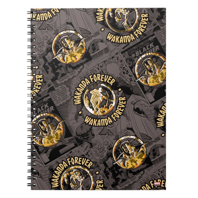 Avengers Classics | Wakanda Forever Comic Pattern Notebook (Front)