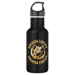 Avengers Classics   Wakanda Forever Comic Pattern Stainless Steel Water Bottle