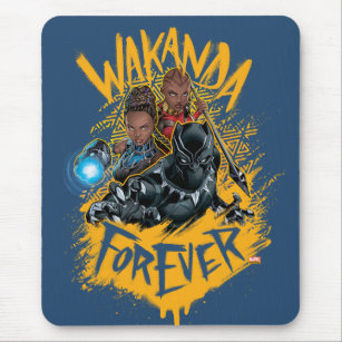 Avengers Classics   Wakanda Forever Group Grapic Mouse Pad
