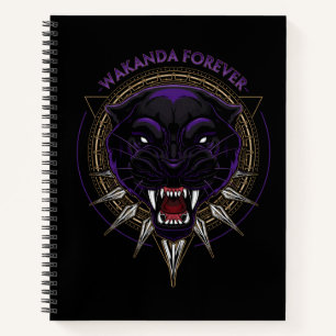 Avengers Classics Wakanda Forever Panther Emblem Notebook