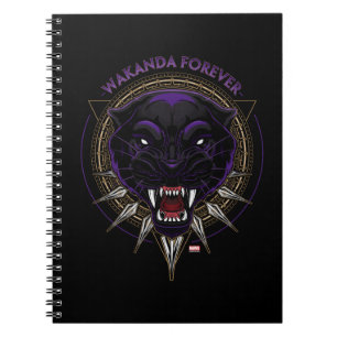 Avengers Classics Wakanda Forever Panther Emblem Notebook