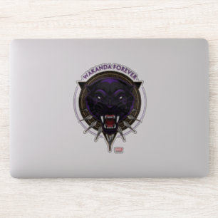 Avengers Classics Wakanda Forever Panther Emblem Sticker