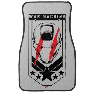 Avengers Classics   War Machine Icon Badge Car Floor Mat