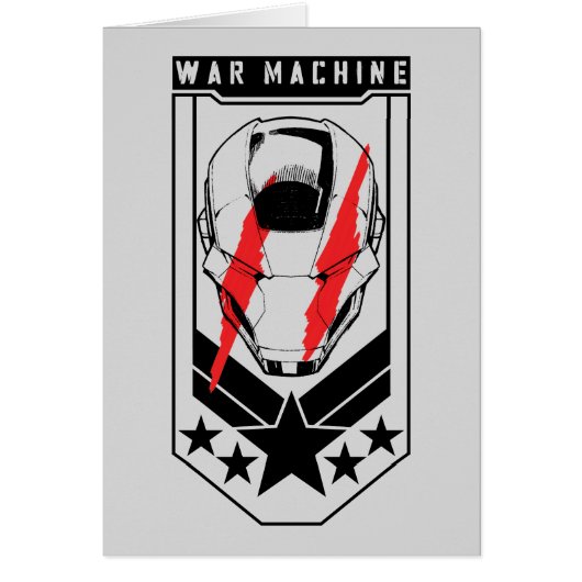 Avengers Classics | War Machine Icon Badge Cards (Front)