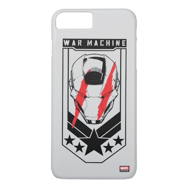 Avengers Classics | War Machine Icon Badge Case-Mate iPhone Case (Back)