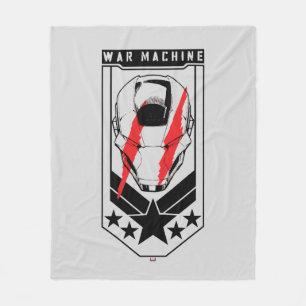 Avengers Classics   War Machine Icon Badge Fleece Blanket