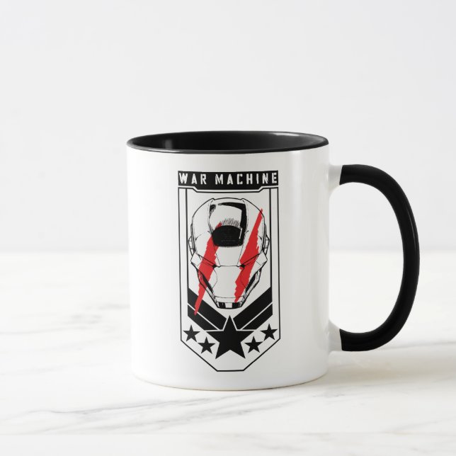 Avengers Classics | War Machine Icon Badge Mug (Right)