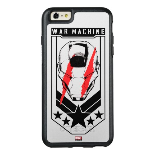 Avengers Classics  War Machine Icon Badge OtterBox iPhone 66s Plus Case