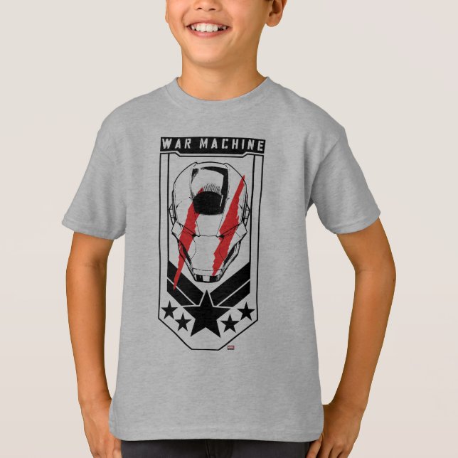 Avengers Classics | War Machine Icon Badge T-Shirt (Front)