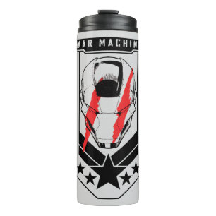 Avengers Classics   War Machine Icon Badge Thermal Tumbler