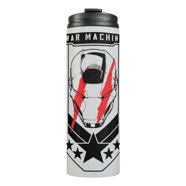 Avengers Classics | War Machine Icon Badge Thermal Tumbler (Front)