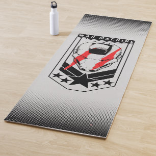 Avengers Classics   War Machine Icon Badge Yoga Mat