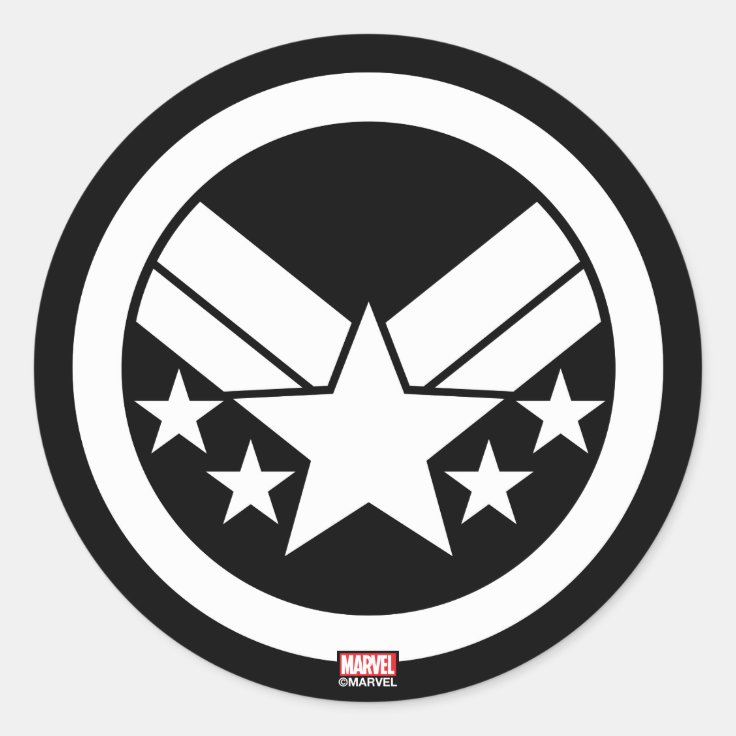 Avengers Classics | War Machine Icon Classic Round Sticker | Zazzle